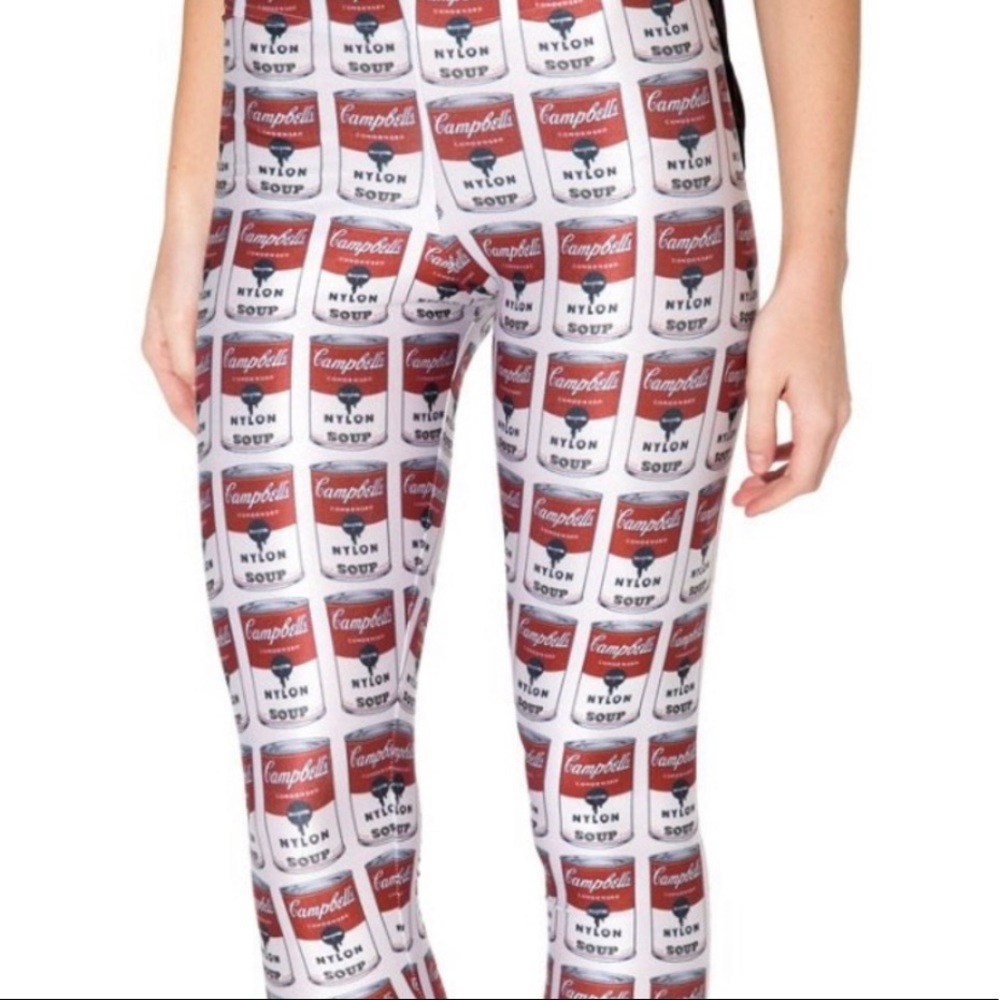 Blackmilk Andy Warhol Soup Leggings 🍅